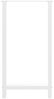 vidaXL Bartischbeine Weiß 2 Stk. 60x(110-111) cm Stahl 4013357 Bild 5