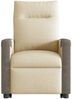 Relaxsessel, Fernsehsessel, Schlafsessel mit Aufstehhilfe Elektrisch Creme Stoff Bild 5