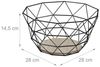 Relaxdays Obstkorb Gitter Design Bild 5