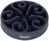 lionto Antischlingnapf für Hunde & Katzen mit Anti-Rutsch-Füßen, spülmaschinenfest & robust, 20 cm, grau Bild 5