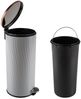 HTI-Living Mülleimer Mülleimer 30 Liter Grau/Kupfer Jannik, Abfalleimer mit Soft-Close-Deckel Bild 3