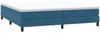 vidaXL Boxspringbett ohne Matratze Dunkelblau 200x220 cm Samt 3315895 Bild 3