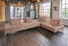 KAWOLA Sofa WIOLO Ecksofa velvet taupe 80 x 240 x 350 cm Bild 2