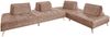 KAWOLA Sofa WIOLO Ecksofa velvet taupe 80 x 240 x 350 cm Bild 3