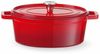 HENDI Emaillierter Gusseisentopf, 0,27L, Rot, 130x100x(H)48mm Bild 5