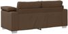 vidaXL Zweisitzer-Sofa Braun 180 cm Stoff 4105231 Bild 4