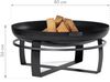 CookKing 'Viking Ø 80' Feuerschale, Stahl Schwarz, Ø 80x36 cm Bild 4