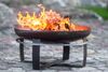 CookKing 'Viking Ø 80' Feuerschale, Stahl Schwarz, Ø 80x36 cm Bild 2