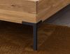 Doppelbett 180x200cm 'Jonas' Wildeiche geölt Bild 2