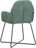 vidaXL Esszimmerstühle 4 pcs Samt (V) Meergrün 55 x 50 x 84 cm 3428382 Bild 5