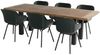 Sophie Elegance Rondo Dining Sessel 2er Set (carbon black / indian orange) Bild 2