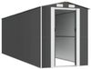 vidaXL Geräteschuppen Anthrazit 192x606x223 cm Verzinkter Stahl 3147454 Bild 4