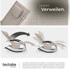 tectake Gartenliege ergonomische Sonnenliege, Belastbarkeit 120 kg, 62 x 146 x 92 cm, Balkonliege Taya, 1 St, für Außen in Beige, gepolstert, atmungsaktiv, wasserabweisend, mit Aufbewahrungstasche Bild 4