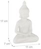 Weiße Buddha Figur 17 cm 10043082 Bild 4