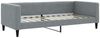 vidaXL Tagesbett Ausziehbar mit Schubladen Hellgrau 90x200 cm Stoff 3196632 Bild 4