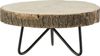 Mica Beistelltisch Pia hellbraun Paulownia Holz Ø 29 x 14 cm Bild 4