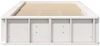 vidaXL Bettrahmen Weiß 80 x 200 cm Massives Kiefernholz 3385737 Bild 5