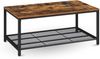 Couchtisch Connie - Holzfarben / Metall - 106 x 60 x 45cm Bild 2