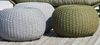 Hocker Moon aus Kunststoff, Taupe, 60 x 60 x 35 cm Bild 2