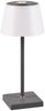 Akku Aussen Tischleuchte Anthrazit LED SANCHEZ Lampe USB Farbwechsler ca. 30 cm Bild 2