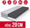 Matratze 90x200 7 Zonen SPACE 20 cm zwei Härtegrade in einer Matratze H3 und H4 Bild 2