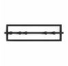 1016881-040 - CUBIKO 5 Garderobenleiste mit 5 beweglichen Haken, schwarz Bild 2