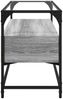 vidaXL TV-Schrank mit Glasplatte Grau Sonoma 98x35x51 cm Holzwerkstoff 846067 Bild 5