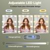 Schminktisch LED-Beleuchtung Spiegel Make-up Kosmetiktisch 3 Farben Helligkeit Bild 3