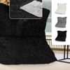 Green Bean® XXL-Sitzsack Fellotpik mit Füllmaterial (EPS Perlen - 380 Liter) - Indoor Maße ca 180 x 140 cm - Bean Bag - Schwarz Bild 2