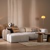 Bronx71 Ecksofa Maine Stoff taupe links Bild 4