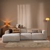 Bronx71 Ecksofa Maine Stoff taupe links Bild 2