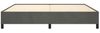Bettgestell 80x200 cm Samt Dunkelgrau 200x200 cm Bild 5
