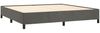 Bettgestell 80x200 cm Samt Dunkelgrau 200x200 cm Bild 4