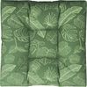 vidaXL Palettenkissen Blattmuster 80x80x12 cm Stoff 360510 Bild 2