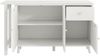 Flieks Kommode mit 360° drehbar Schreibtisch Weiß (2 St), 2 in 1 Sideboard & Computertisch Mehrzweckschrank mit Schubladen Bild 4