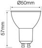 LED Line GU10 SMD 1W Leuchtmittel 20 Lumen Spot Strahler Glass Einbauleuchte Energiesparlampe Glühlampe 120° IP20 in Gelb Bild 3