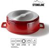 STONELINE Bräter Gourmet, Aluminiumguss (1-tlg), 32x25 cm, Induktion Bild 3
