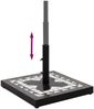vidaXL Sonnenschirmständer Schwarz und Weiß Quadratisch 12 kg 362224 Bild 4