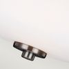 Deckenleuchte, Glas Nickel, D 35,2 cm Bild 3