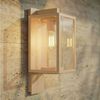 Lucande Außen-Wandleuchte Ferda, Metall, Creme IP44, 1 x 15 W LED Bild 2