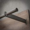 Wandgarderobe 85 cm Eiche Dekor Bild 5