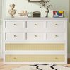 Bett 140x200 cm mit Schrankfunktion und Stauraum – Weiß, mit USB und Regal Bild 4