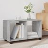 vidaXL Rollschrank Betongrau 72x33x42,5 cm Holzwerkstoff 853140 Bild 3