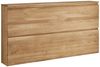 Hänge-Schuhschrank 160x84x24cm "Torino" Wildeiche massiv Bild 3