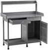 MCombo Pflanztisch MCombo Pflanztisch Gärtnertisch Blumentisch 0440/EY, mit Schublade Unterschrank, Holz, 101 x 45 x 121 cm Bild 3
