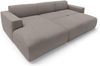 AX LIVING Wohnlandschaft mit Schlaffunktion Ruyam Hellbraun Sofa 310 cm L Bild 5