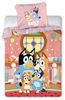 Bluey Familie Bettwäsche Set 2 tlg. 135x200 cm 80x80cm Baumwolle Bild 4
