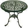TPFGarden Sitzgruppe BOULDER, (Bistroset - Jugendstil - Gartenmöbel Set 3-teilig, 3-tlg, Sitzgruppe Aluguss antik dunkelgrün), (2x Sessel mit Armlehnen, 1x Tisch 70cm rund) Bild 2