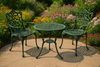 TPFGarden Sitzgruppe BOULDER, (Bistroset - Jugendstil - Gartenmöbel Set 3-teilig, 3-tlg, Sitzgruppe Aluguss antik dunkelgrün), (2x Sessel mit Armlehnen, 1x Tisch 70cm rund) Bild 3