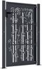 vidaXL Gartentor Anthrazit 100x125 cm Stahl Bambus-Design 153180 Bild 4
